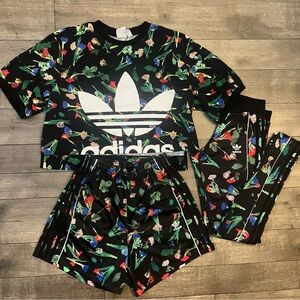 FARM RIO X ADIDAS - Bellista Floral Print Set - Bundle